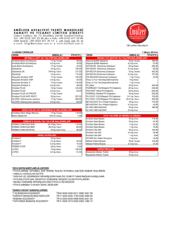 &uuml;r&uuml;n fiyat(tl)