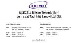 KAYSERİ ILKECELL PLAZA Adres