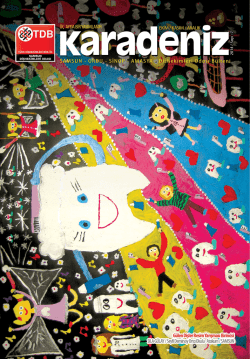 3 Sayı : 7 / 2014 - Samsun Dişhekimleri Odası