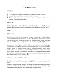 Manyetik Alan Deney F&ouml;y&uuml; i&ccedil;in Tıklayınız