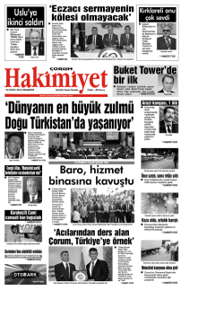 (22 eyl\374l.qxd) - &Ccedil;orum Hakimiyet Gazetesi