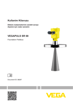 Kullanim Kilavuzu VEGAPULS SR 68