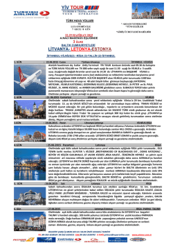 LİTVANYA- LETONYA