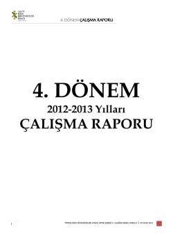 &ccedil;alışma raporu - TMMOB Gıda M&uuml;hendisleri Odası