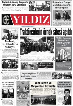 G&uuml;nl&uuml;k Gazetenin Tamamını Okumak İ&ccedil;in TIKLAYIN