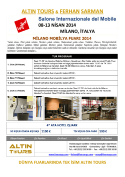 I Saloni Milano 2014