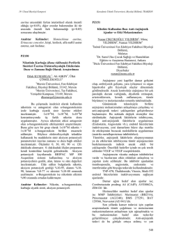 Klinikte Kullanılan Bazı Anti-AnjiojenikAjanlar ve Etki Mekanizmaları