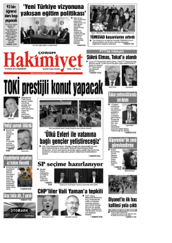 (15 eyl\374l.qxd) - &Ccedil;orum Hakimiyet Gazetesi