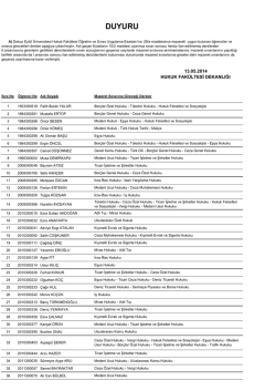 (2013-2014 2.Aras\375nav Mazeret Komisyon Raporu DUYURU.xls)