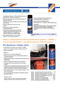 Antipas Sprey ( Pas Durdurucu )