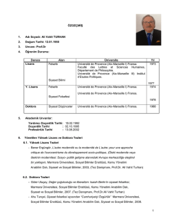 Prof.Dr.Ali Vahit TURHAN
