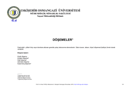 D&Ouml;ŞEMELER1 ESKİŞEHİR OSMANGAZİ &Uuml;NİVERSİTESİ