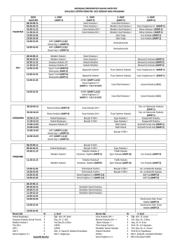 melikşah &uuml;niversitesi hukuk fak&uuml;ltesi 2014/2015 eğitim