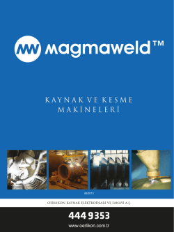 KAYNAK VE KESME MAKİNELERİ