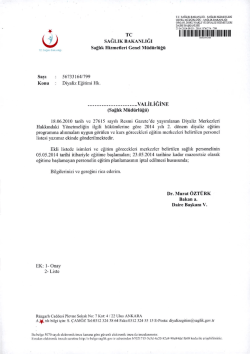 ŝ2 0 1 4 M ay 1 s D &ouml; nemi D iyaliz E &tilde; itim P lanlamas 1 G &uuml; ncel