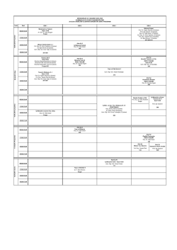 Medeniyet ve Toplum Saat: 10.00 Ar. G&ouml;r. &Ouml;. Taha S&ouml;zgen Fuaye