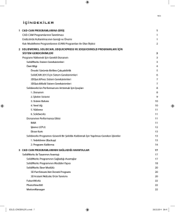 İ&Ccedil;İNDEKİLER