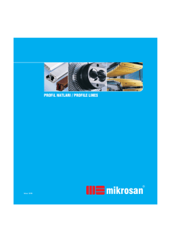 PROFiL HATLARI / PROFILE LINES