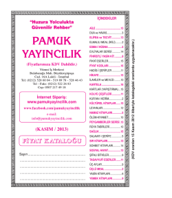 Pam Kasim2013 Fiyat lis