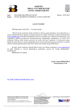 suudi arabistan exportal uygulaması hk