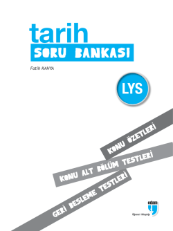 Kitaptan Bazı Sayfalar