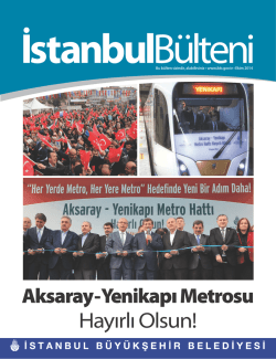 Hayırlı Olsun! - İstanbul B&uuml;y&uuml;kşehir Belediyesi