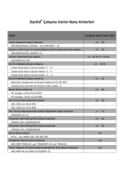 DynEd Verimli &Ccedil;alışma Notu Kriterleri İ&ccedil;in Tıklayınız