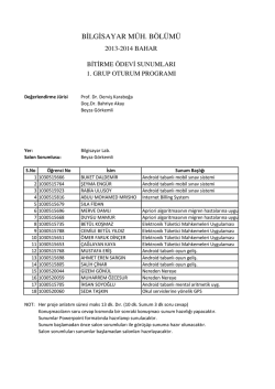 buradaki - Bilgisayar M&uuml;hendisliği B&ouml;l&uuml;m&uuml;