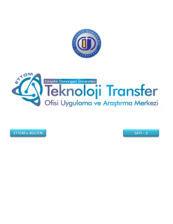 ETTOM - ESOG&Uuml; Teknoloji Transfer Ofisi