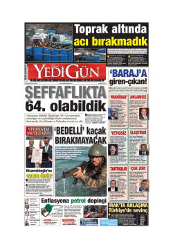 64. olabildik - Yedig&uuml;n Gazetesi