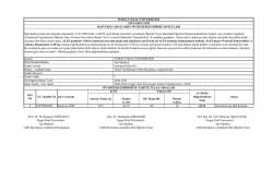 Sayısal Puanı - Turgut &Ouml;zal &Uuml;niversitesi