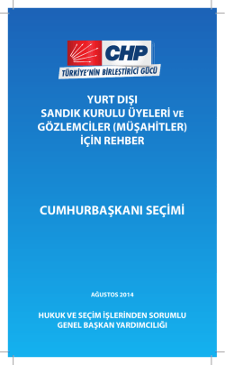 Yurtdışı Se&ccedil;im Rehberi