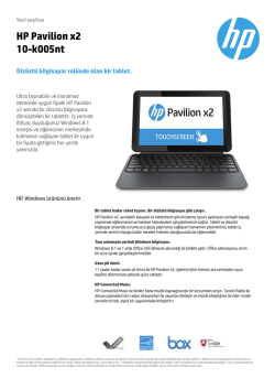 PSG Consumer 1C14 Notebook Datasheet - HP - Hewlett