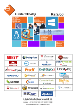 &Uuml;r&uuml;n Katalogu - E