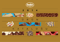 2 0 1 4 &Uuml; R &Uuml; N K A T A L O Ğ U