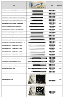 KAWECO 2014 Fiyat Listesi listesini bilgisayarına indir