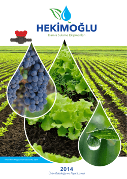 Hekimoğlu Damla Sulama Sistemleri