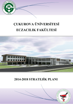 Eczacılık Fakültesi 2014-2018 Stratejik Planı