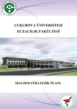 Eczacılık Fak&uuml;ltesi 2014-2018 Stratejik Planı