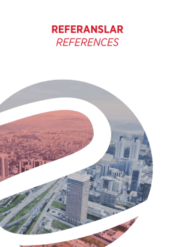 REFERANSLAR REFERENCES