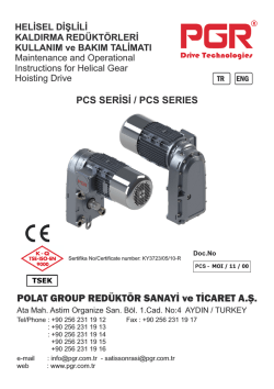 POLAT GROUP RED&Uuml;KT&Ouml;R SANAYİ ve TİCARET A.Ş.