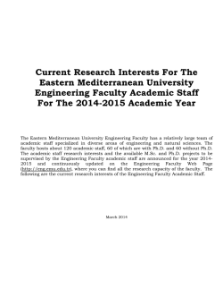 Computer Engineering Department