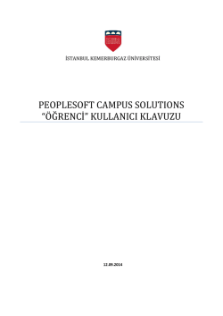 student_manual - Kemerburgaz Üniversitesi