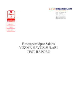 L.A.L TEST RAPORU - Fitnessport Atak&ouml;y