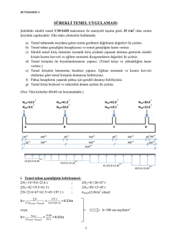 Tek y&ouml;nl&uuml; s&uuml;rekli temeller