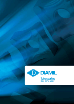 DIAMIL Tube scarfing