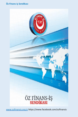 &Ouml;z Finans-iş Sendikası www.ozfinansis.org.tr https://www.facebook