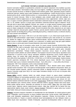 Seramik Slip Döküm - Kocaeli Üniversitesi Metalurji ve Malzeme