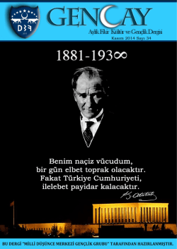 Dergiyi Bilgisayarınıza İndirmek İ&ccedil;in L&uuml;tfen Buraya
