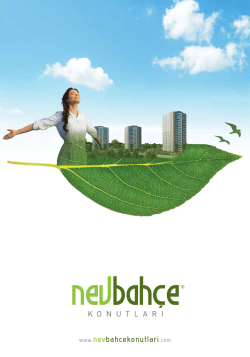 katalog - nevbah&ccedil;e konutları